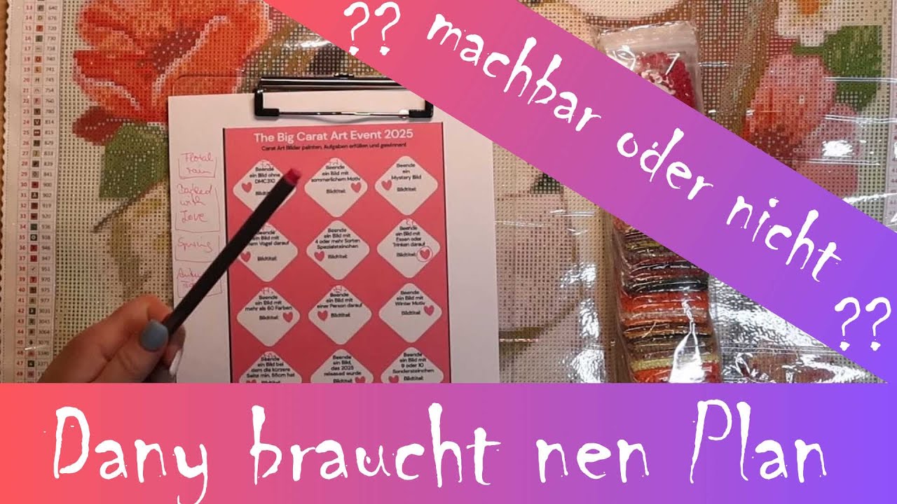 Carat.art Jahresevent schaffbar oder nicht, was habe ich im Stash