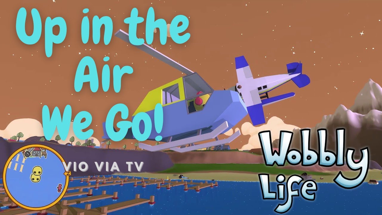 Up In The Air We Go | *TIPS & TRICKS* Wobbly Life | Vio Via TV