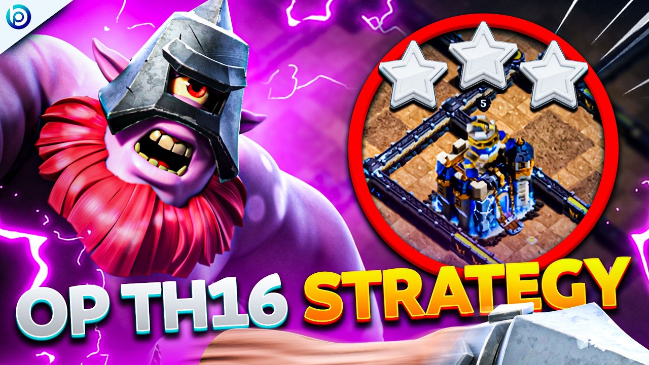 TH16 Destroys TH18! Best TH16 Attack Strategy for War, CWL & Ranked Mode | Clash of Clans