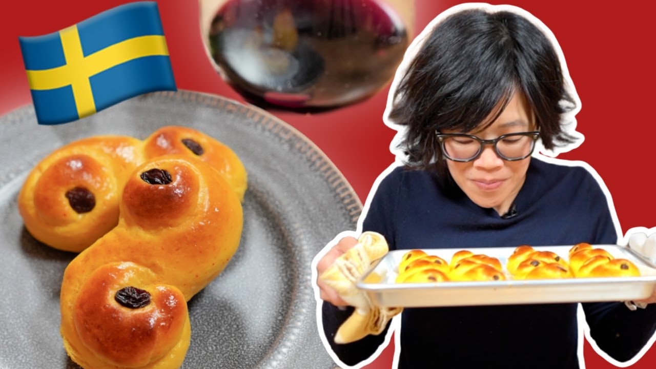 Lussekatter & Glögg  🇸🇪 Saffron Buns & Mulled Wine