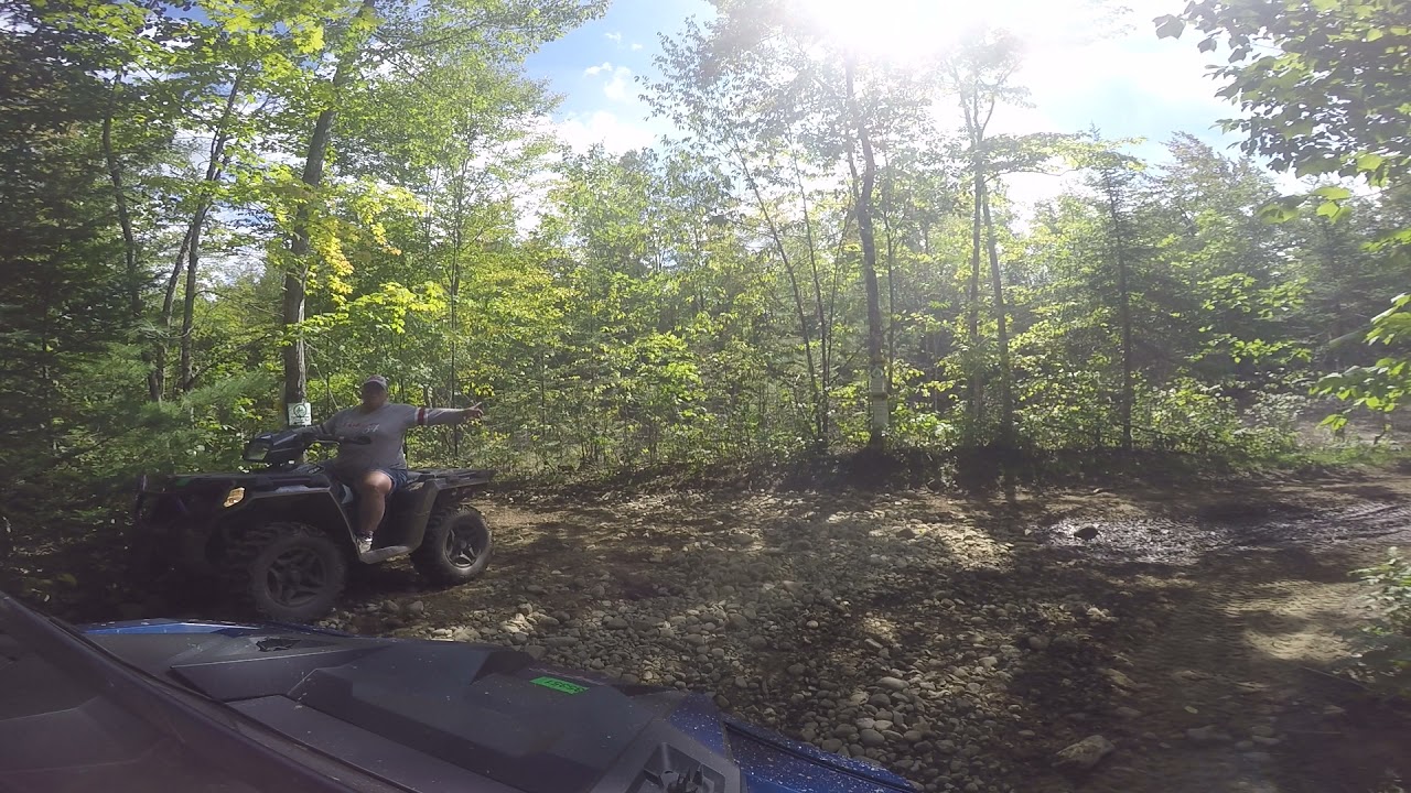 ATV trail ride scavenger hunt Phillips Maine