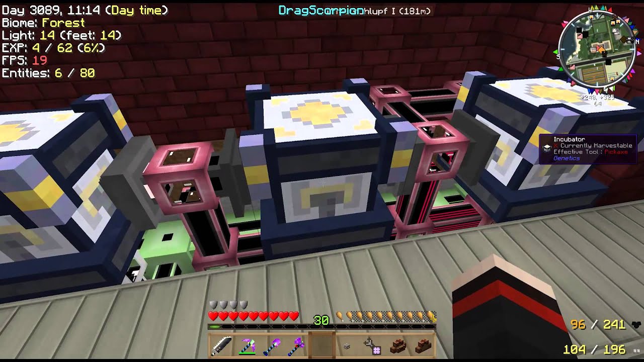 Let's Play - Minecraft DragTech III - Part 
