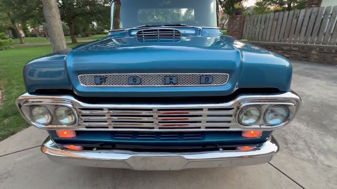 1959 Ford F100 Styleside Walk Around