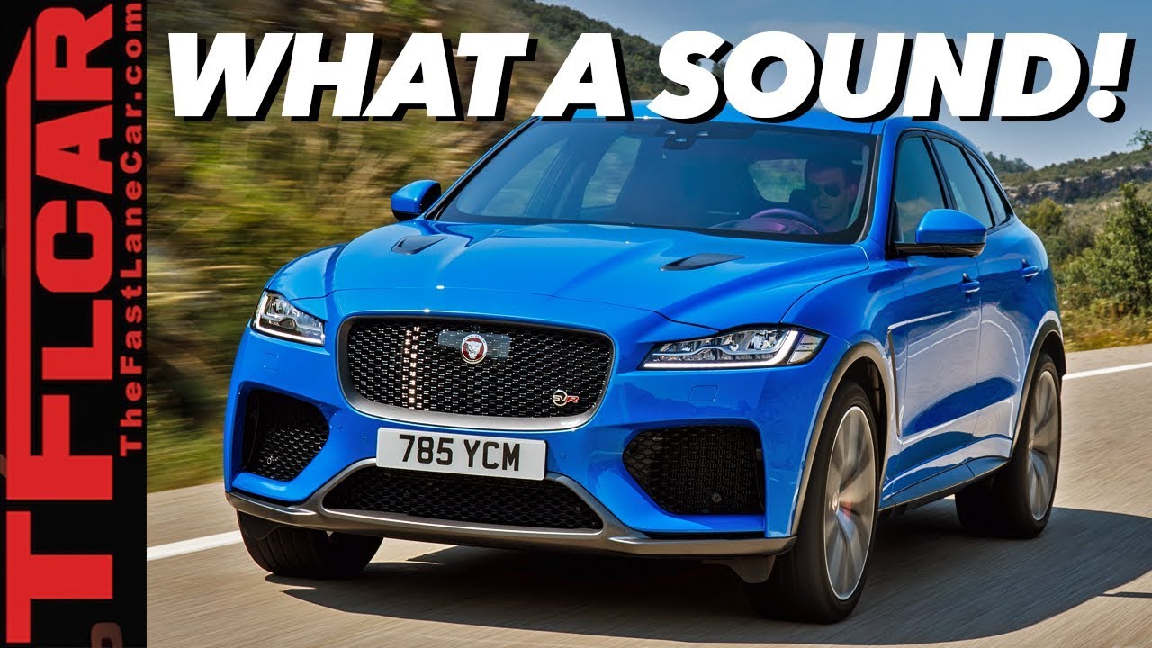 Here's What Makes The 2019 Jaguar F-Pace SVR A Real Hot-Rod SUV | First Drive Review