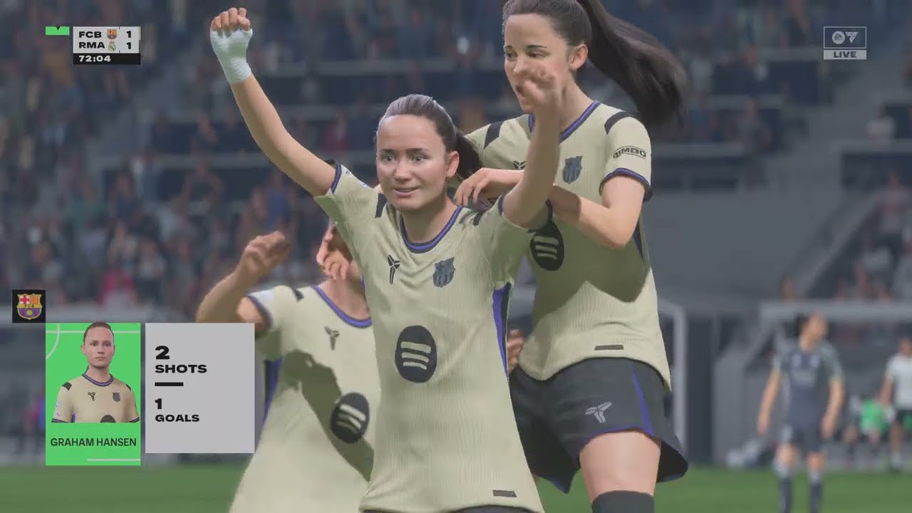 EA SPORTS FC 26 - Barcelona vs. Real Madrid - Women's Champions League Final