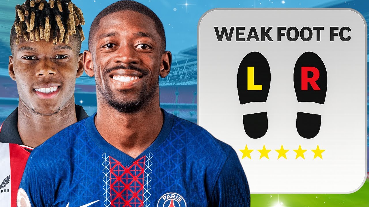 Csak 5★ Weak Foot játékosokat irányíthatok… Sikerül a BL?  fc26