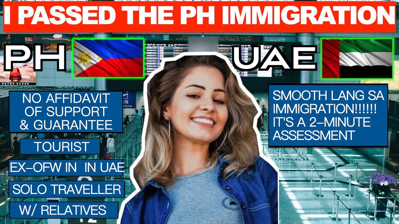 EX-OFW | TO VISIT MY BROTHER | 🇵🇭 TO 🇦🇪 AS A TOURIST | IWAS OFFLOAD DOCUMENTS | IMMIG EXPERIENCE