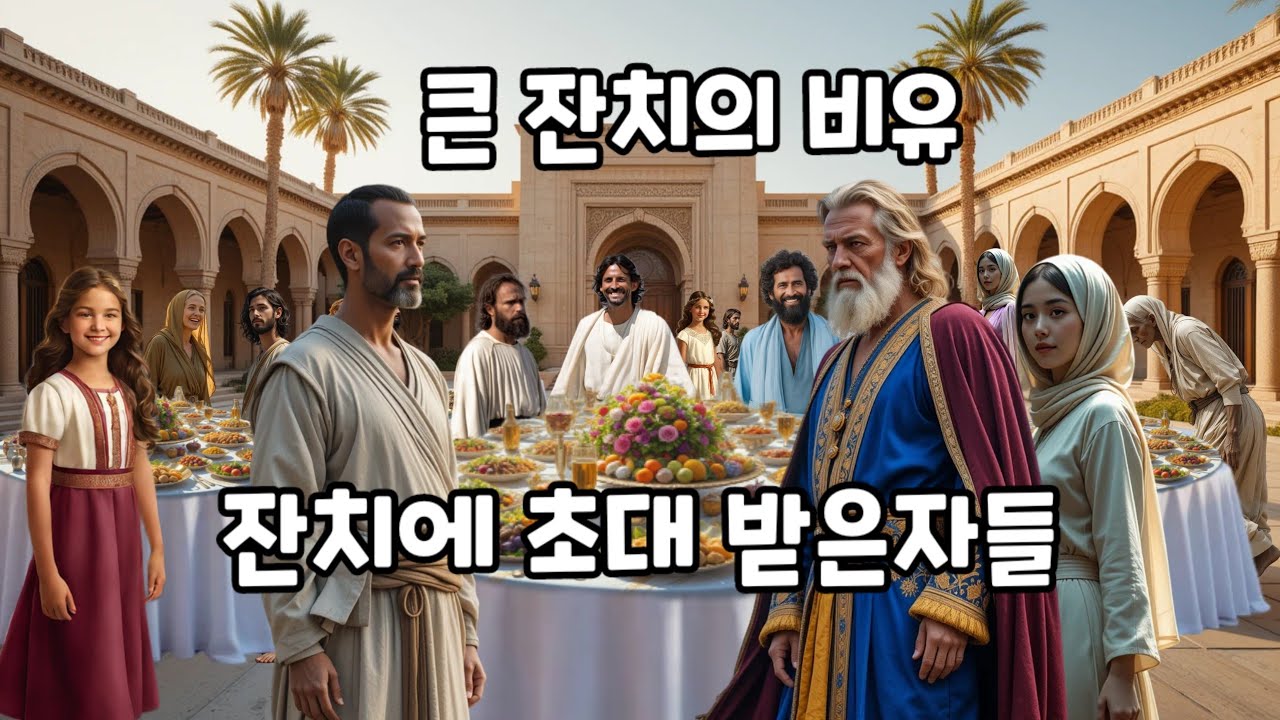 큰 잔치의 비유 - 가족과 함께 보는 예수 이야기