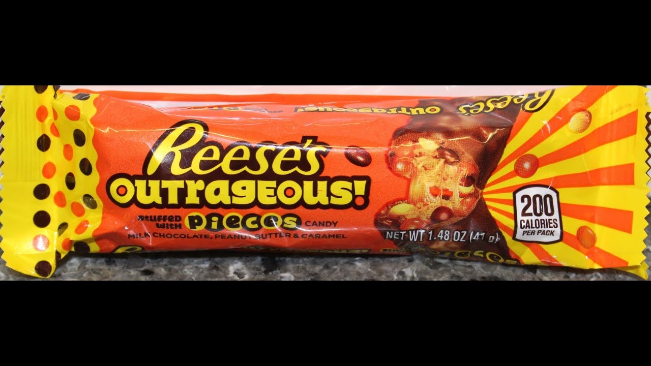 Reese’s Outrageous Stuffed with Pieces Candy Bar Review