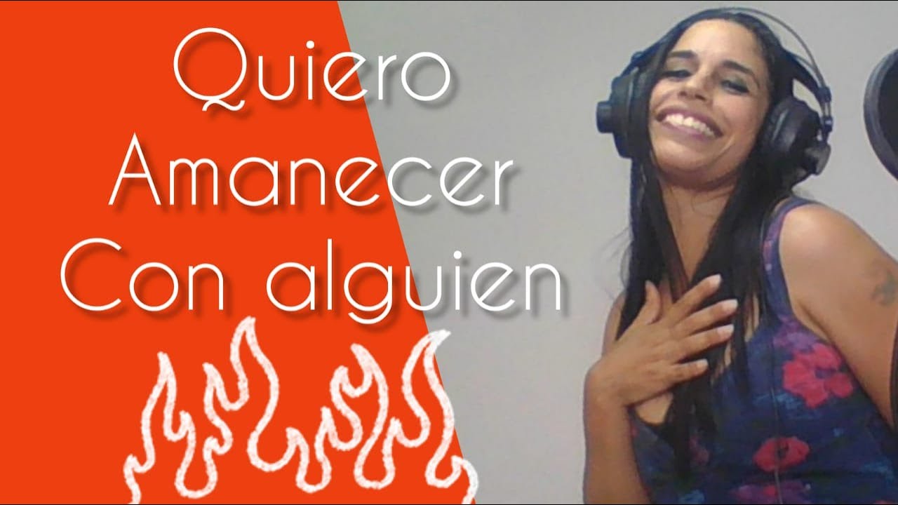 Quiero amanecer con alguien Cover Daniela Romo