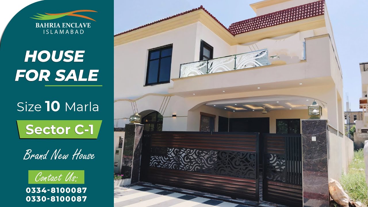 10 Marla House For Sale Bahria Enclave Islamabad Sector C1. #bahriaenclaveislamabad #bahriatown