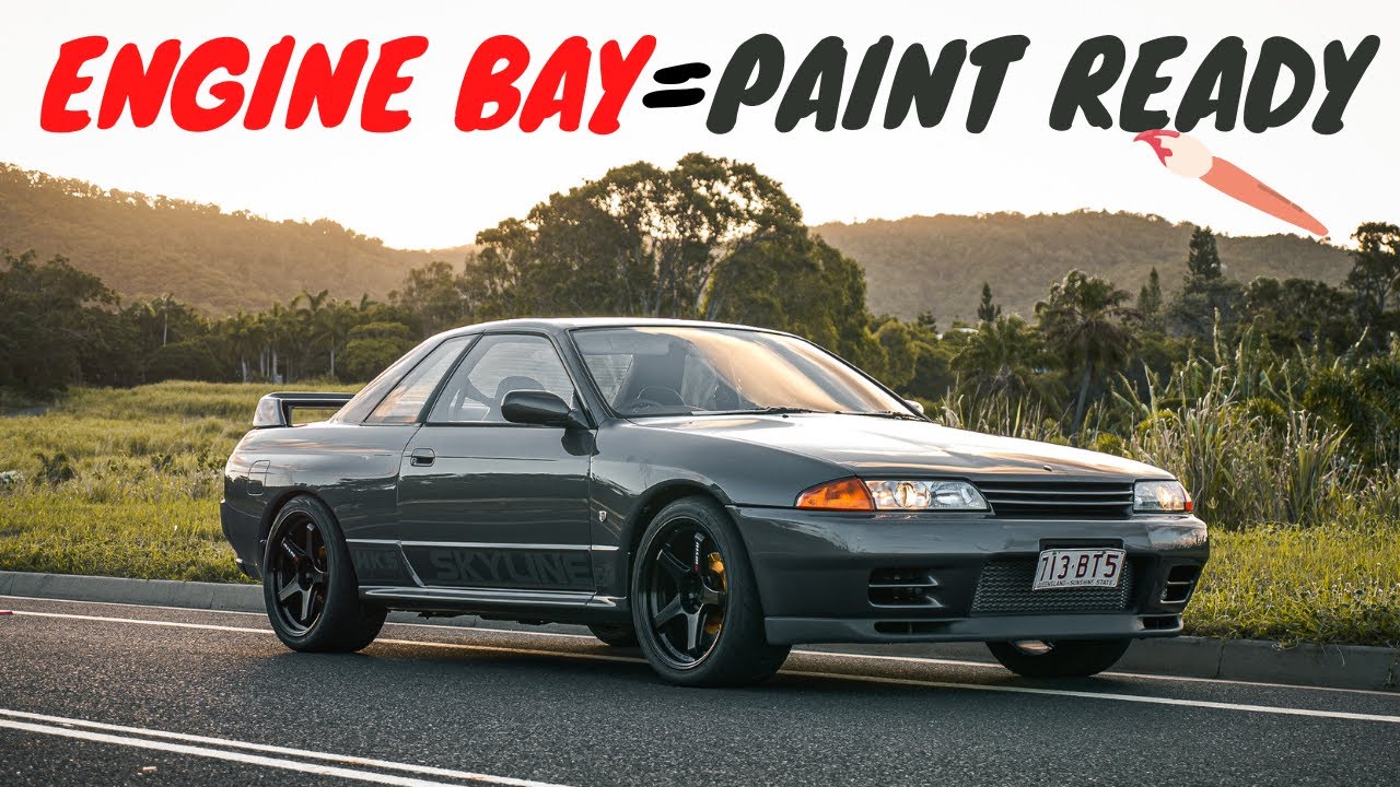 R32 Engine Bay Gets Stripped Ready For Paint