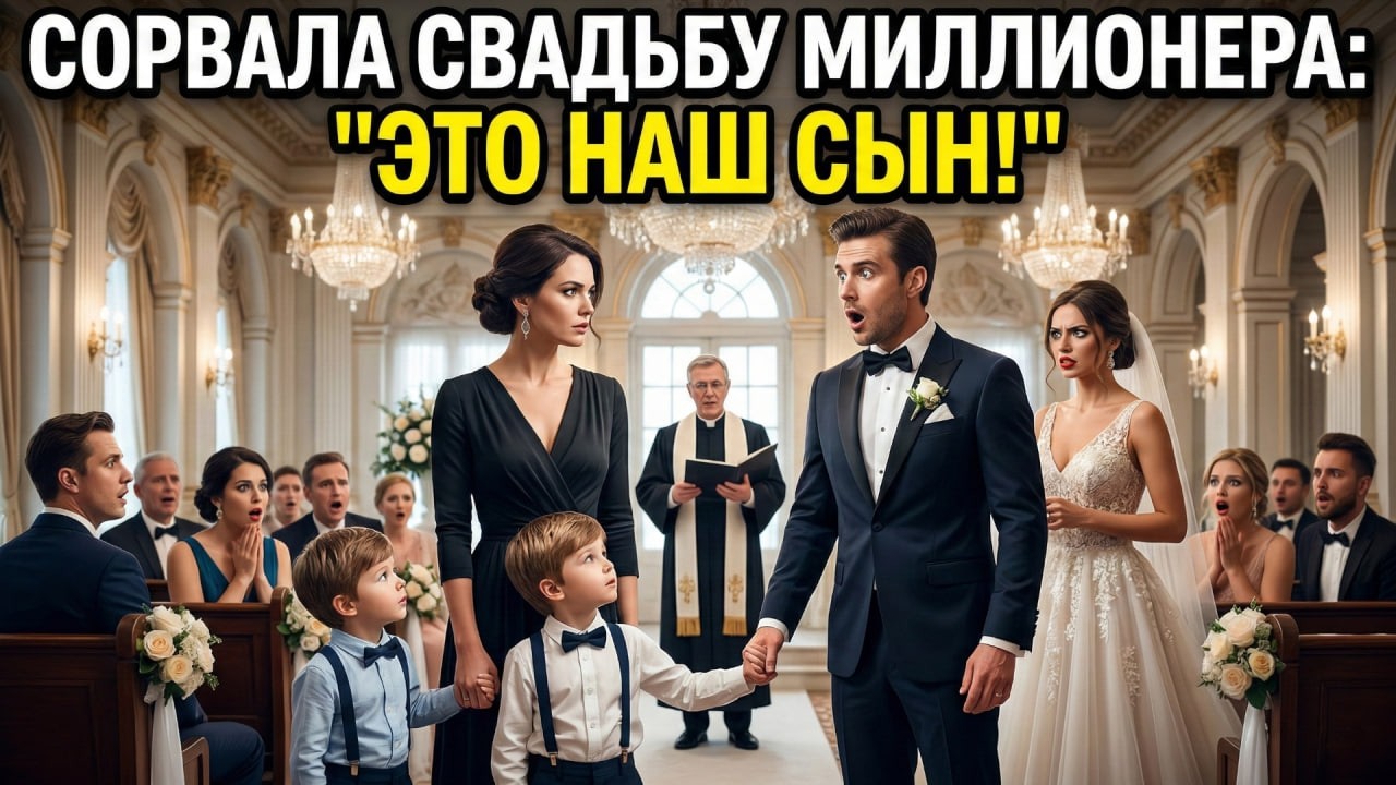 БЫВШАЯ пришла на свадьбу миллионера. Жених ПОТЕРЯЛ ДАР РЕЧИ, когда увидел, КТО С НЕЙ!