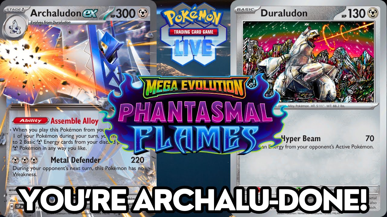 What if Archaludon ex discarded all their energy?