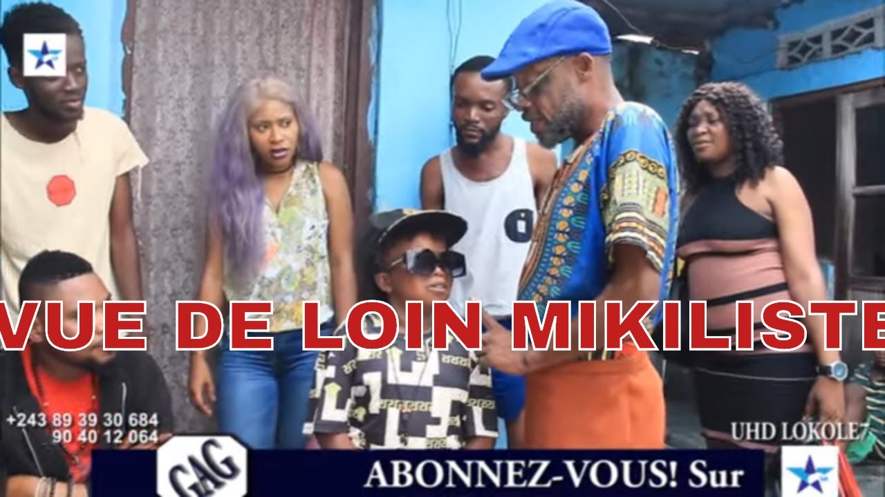 VUE DE LOIN MIKILISTE, AVEC PRINCESSE, AMINATA, NKELA ET DIDIER