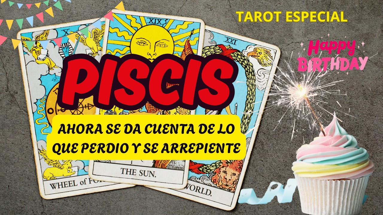 PISCIS ♓️ ALGUIEN SE VA A DAR CUENTA DE LO TENIA⏱️😽 Y PERDIO😗🎂 AHORA TE BUSCA #PISCIS #TAROT HOY