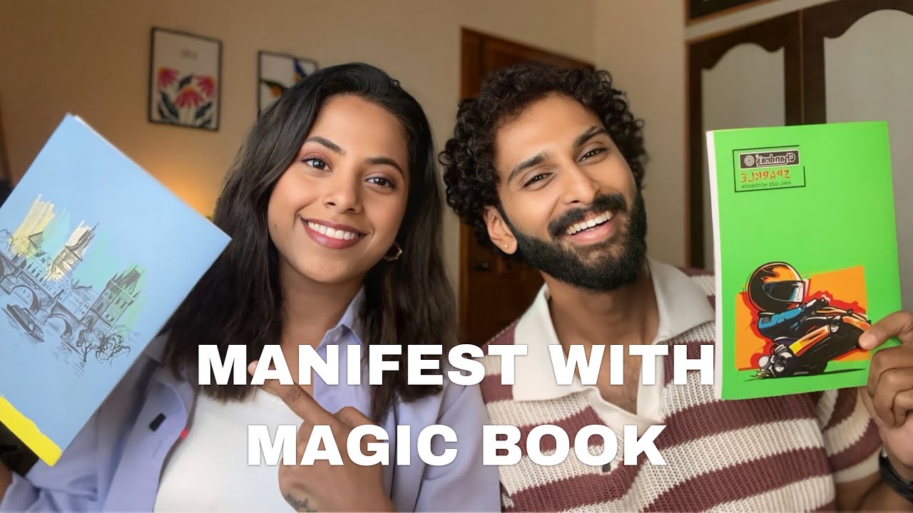 Manifest With Magic Book 📕 | Revealing Our Personal Technique to Manifest Anything 💖💫