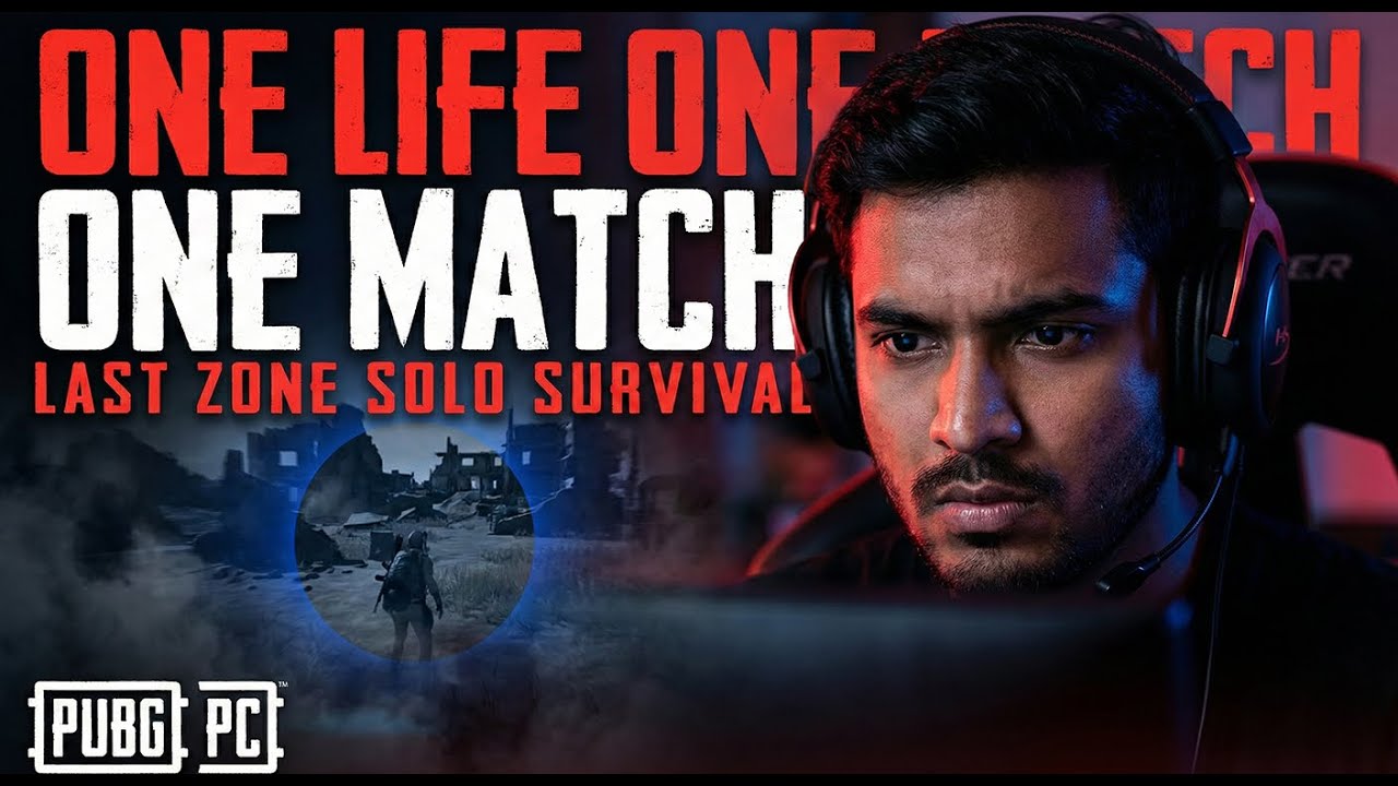 PUBG PC LIVE – New Series Begins | One Life Challenge