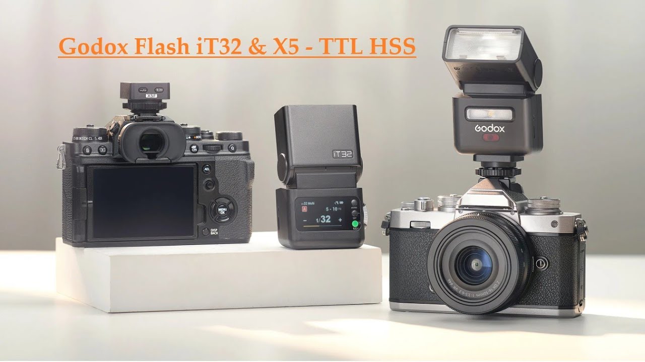 Godox Flash iT32 & X5 - TTL HSS - ออโต้, แมนนวล iFlash, Pocket Flash #Godox #SONY #Canon #Nikon