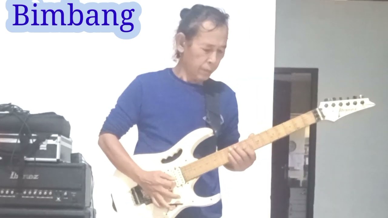 Bimbang H.Rhoma Irama - Cover gitar by Iwan FHD..Musisi Rimba Borneo.