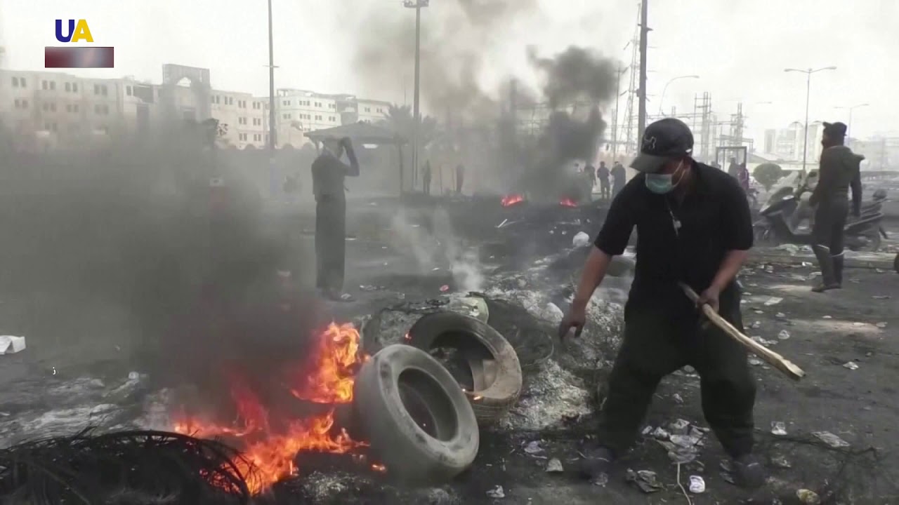 دماء في العراق بعد حرق القنصلية الإيرانية بالنجف