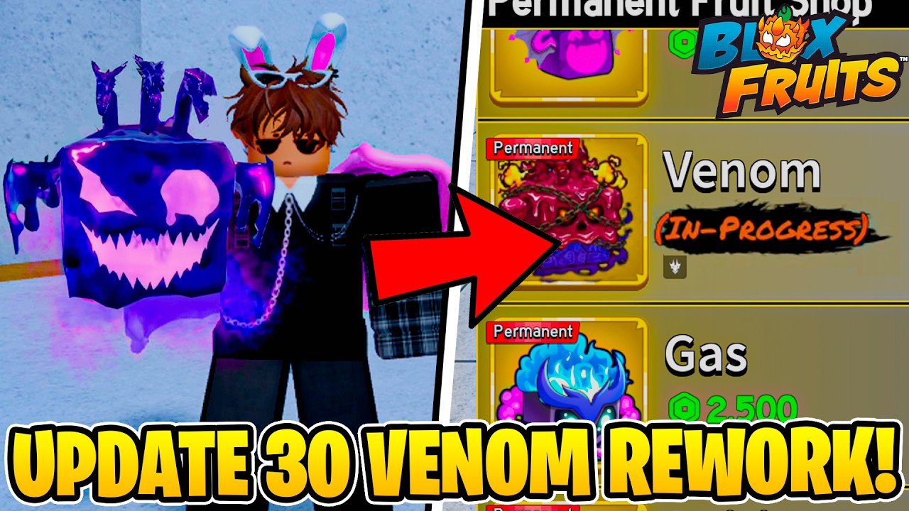 🚨 FAÇA ISSO ANTES da Atualização da Venom no Blox Fruits Update 30! - (Roblox)