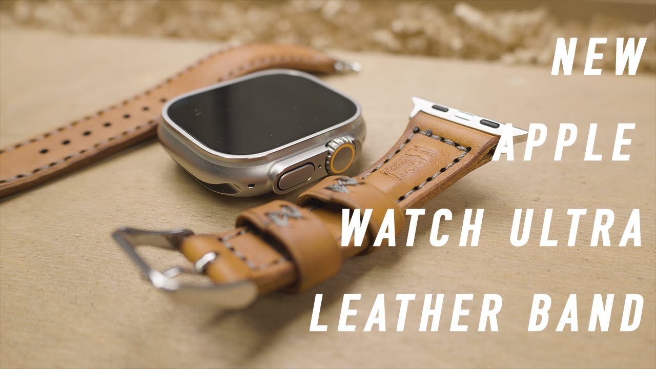 Изготовление кожаного ремешка для Apple Watch Ultra | Пошаговое руководство