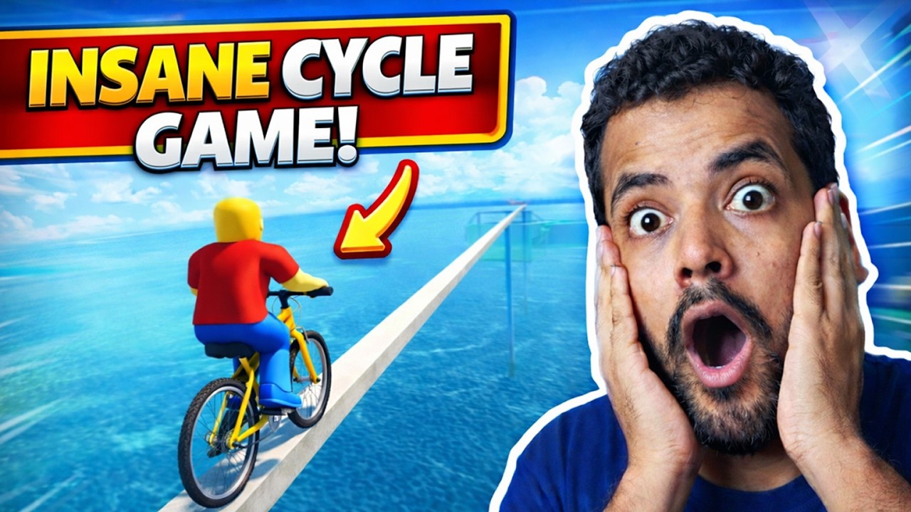 Me and My Friend got cooked by this game #cycle #cyclestunt #ragegame