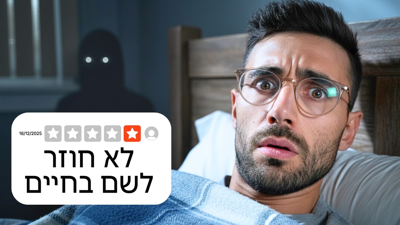 טסתי לשוויץ כדי לשרוד 24 שעות במלון רדוף רוחות!!!