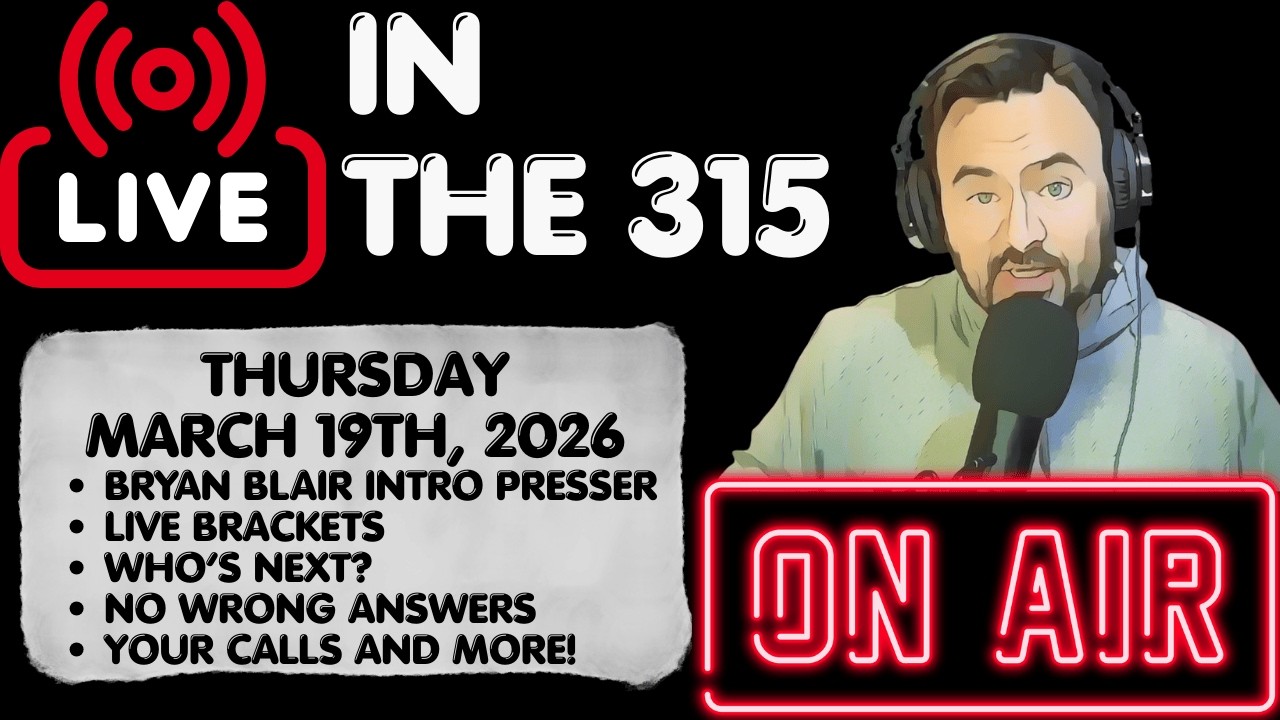 Live in The 315: Thursday March 19th, 2026