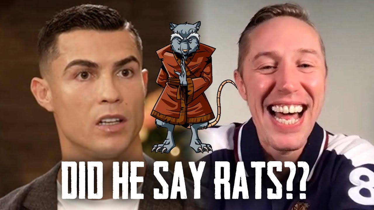 DID RONALDO CALL EVERYONE RATS??? HE MUST BE WATCHING @LeeGunner Interview With Piers Morgan