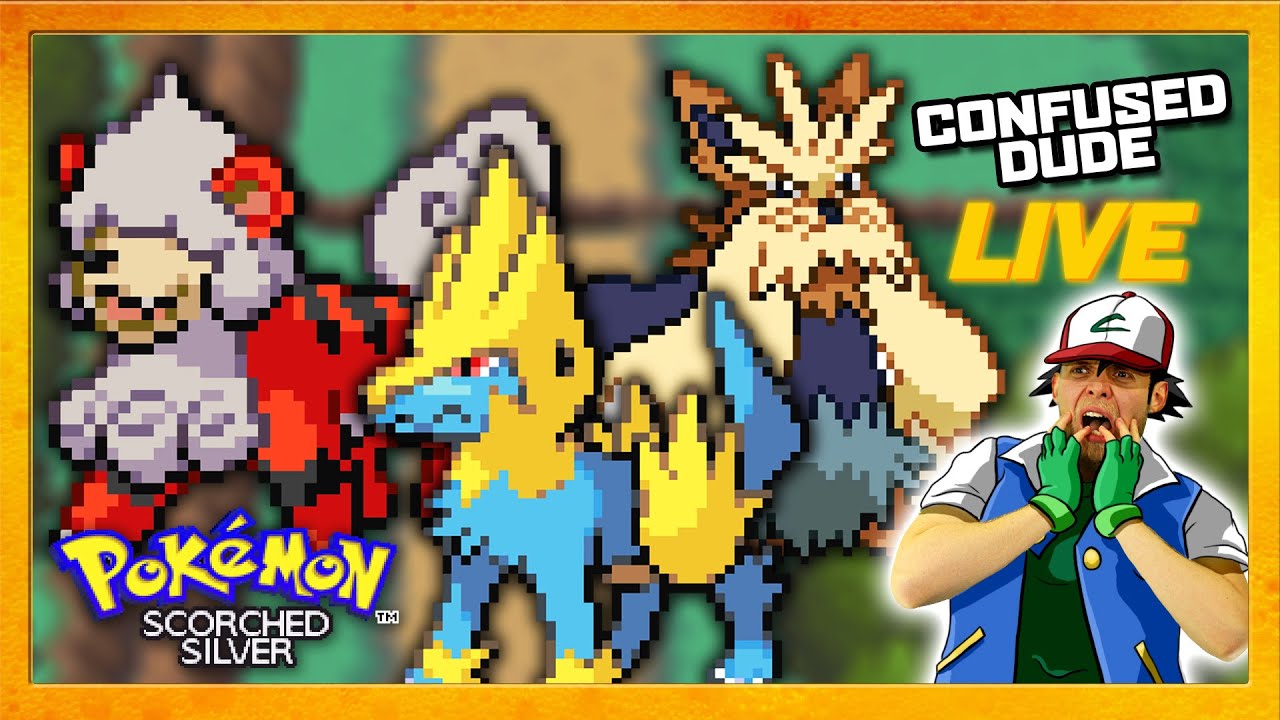 DOG% RUN - Pokémon Scorched Silver [Part 5] | Confused_Dude Live!