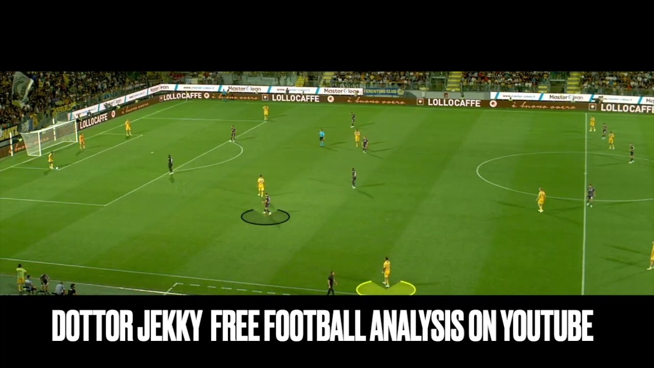 GOAL KICK BUILD UP SOLUTIONS VS MAN TO MAN MARKING (FROSINONE 23-34)