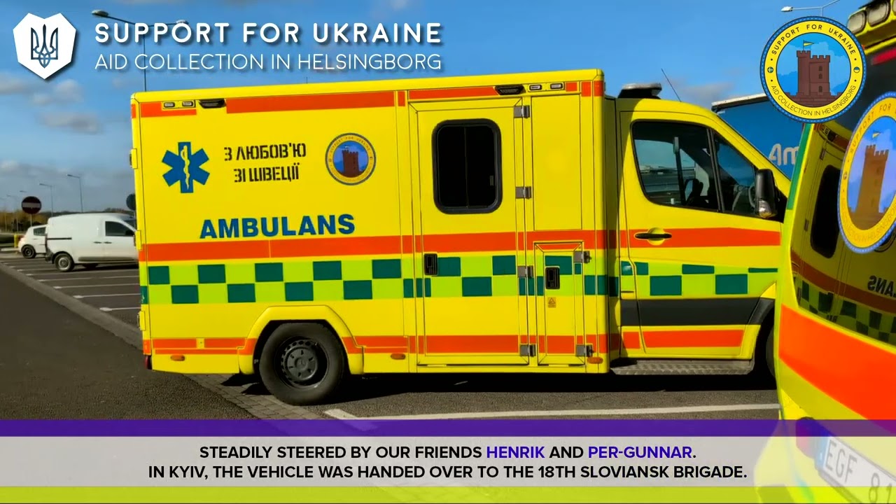 Delivery of ambulance #13