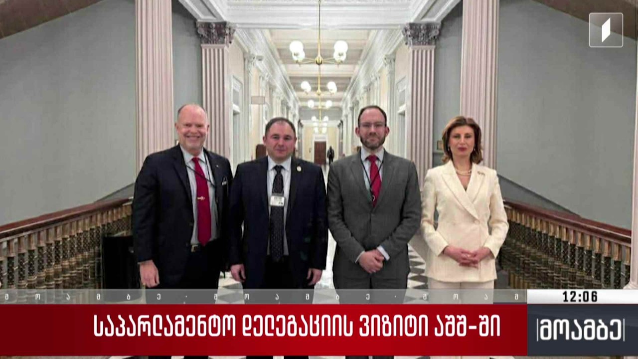 საპარლამენტო დელეგაციის ვიზიტი აშშ-ში