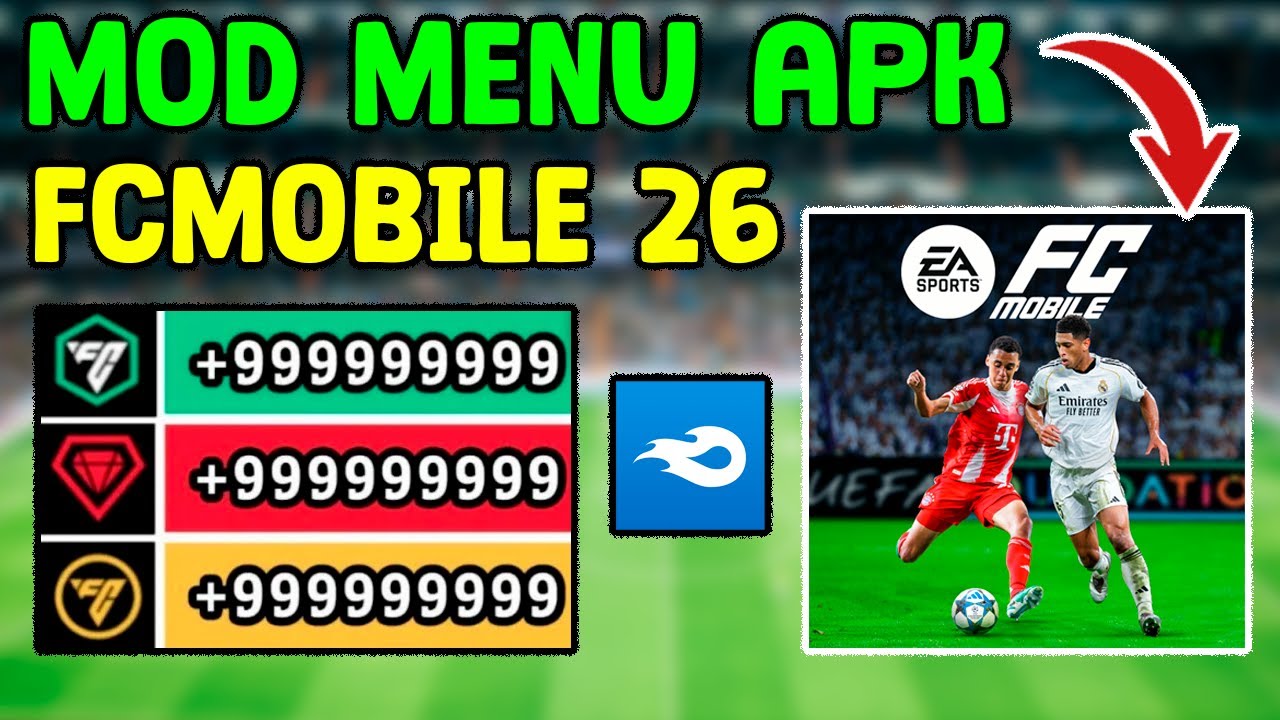 FC MOBILE 26 HACKEADO 🔥 MONEDAS Y GEMAS ILIMITADAS en FC MOBILE 2026 ✅ MOD MENU