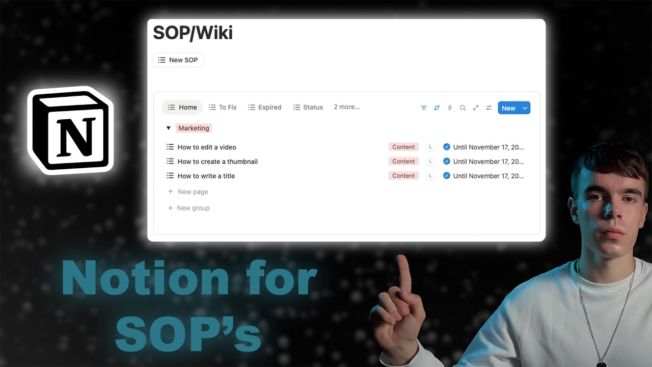 How to build a Standard Operating Procedure Doc  2025