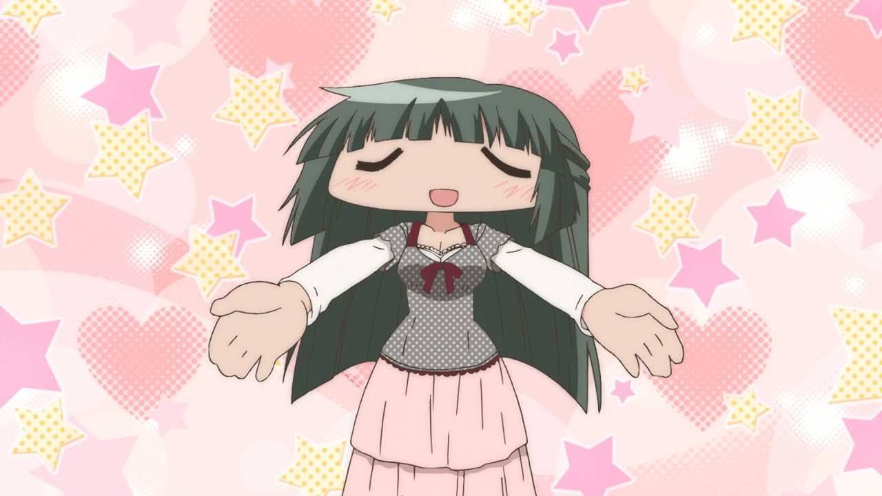 [Hidamari Sketch]  Yoshinoya's English