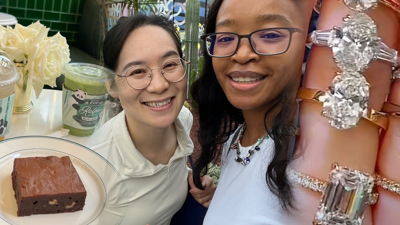 Wuhan vlog: I finally saw Hailey again. Going ring shopping and trying Ralph’s Cafe 