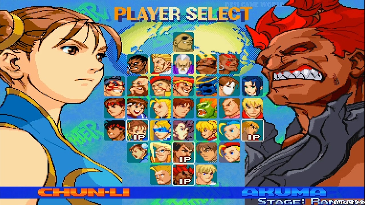 HYPER STREET FIGHTER ZERO MUGEN DOUBLE FIGHT GAMEPLAY