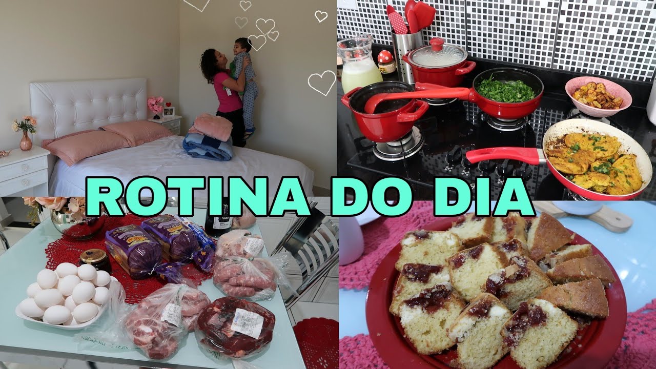 ORGANIZAÇÃO RÁPIDA, ALMOÇO SIMPLES, FIZ BOLO PARA O CAFÉ, COMPRAS DA SEMANA E SEPARANDO AS CARNES