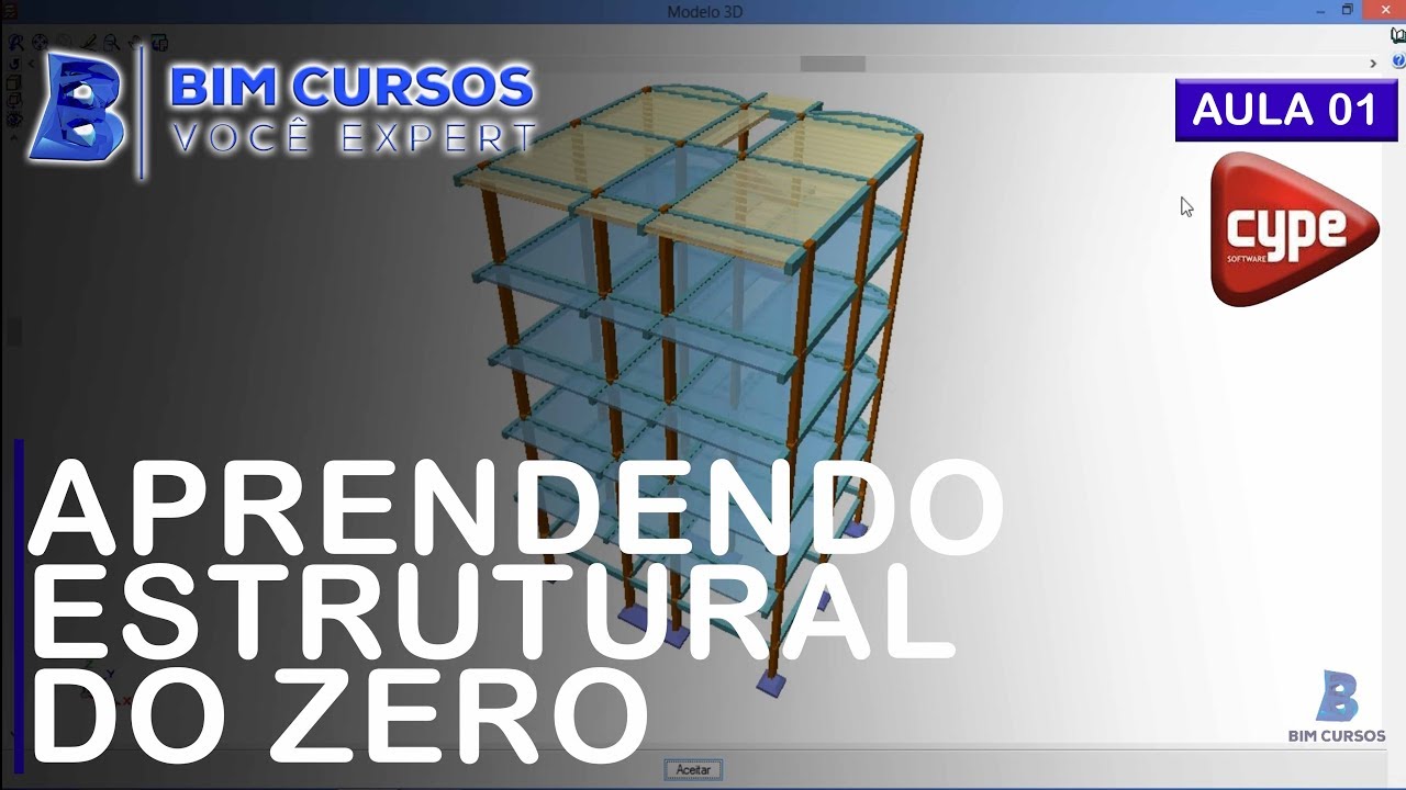 Vídeoaula 01- Configurando o Cypecad | Cypecad Brasil - Com Eng. M.Sc. Allan Dallen (BIM Cursos)
