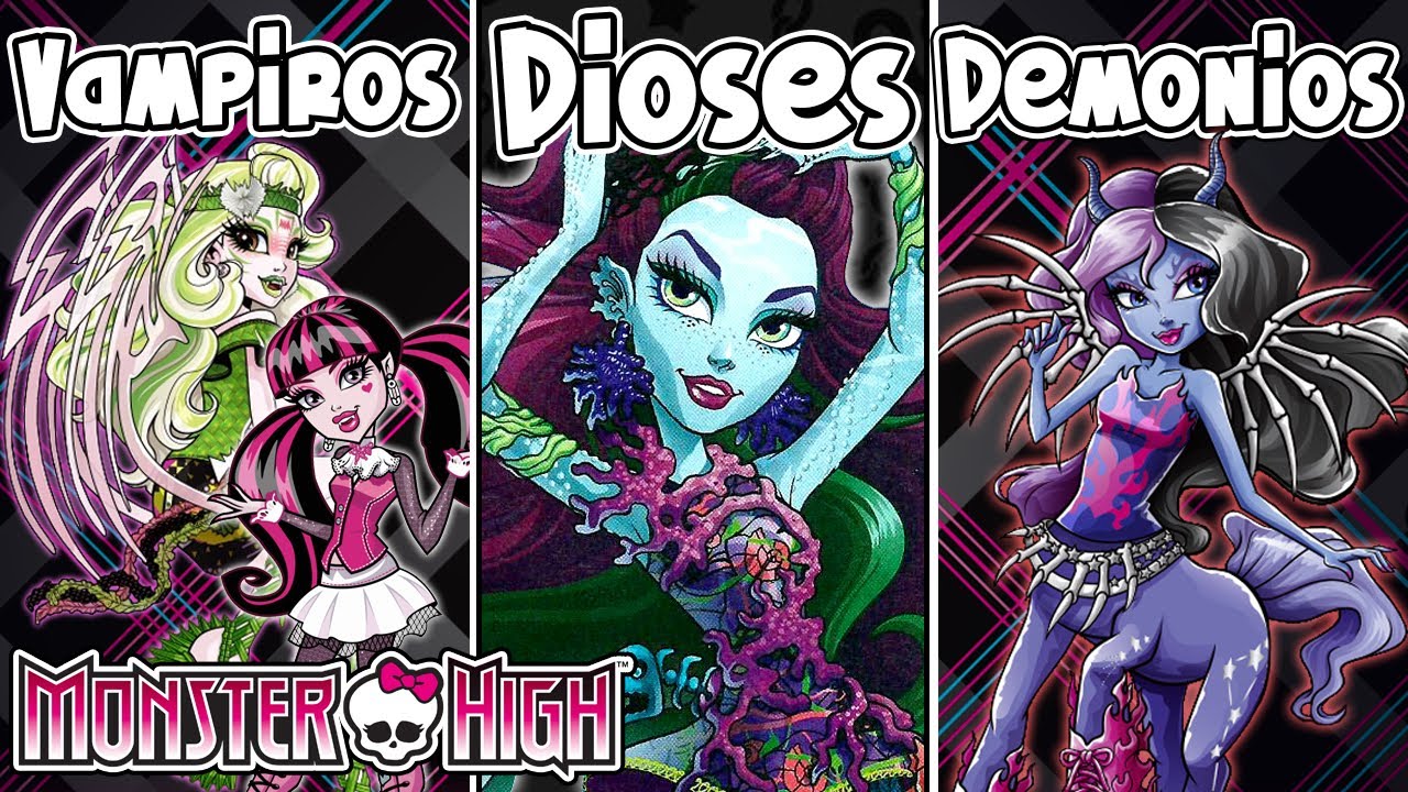 Todas las especies de monstruos de Monster High | Poderes y curiosidades