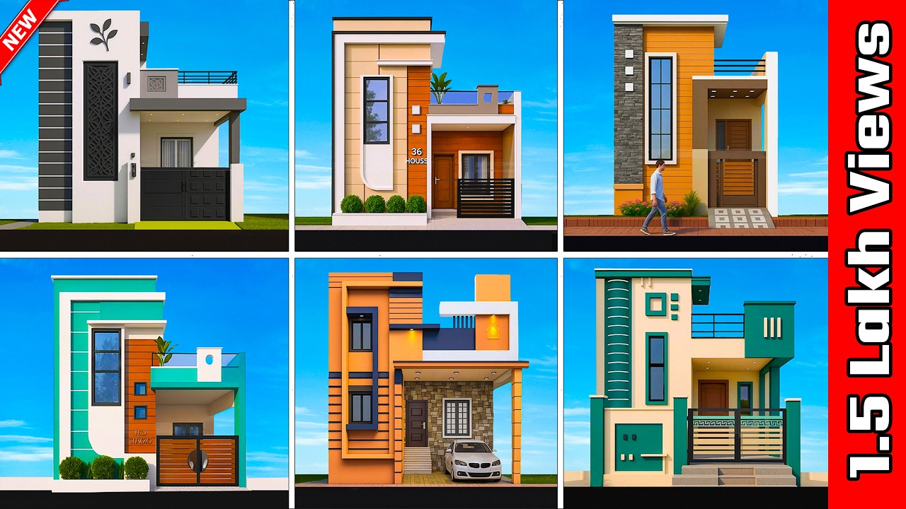 🚀Top 25+ Small House Front Elevation For Single Floor House 2025 🏡10 Lakh House Elevation Designs