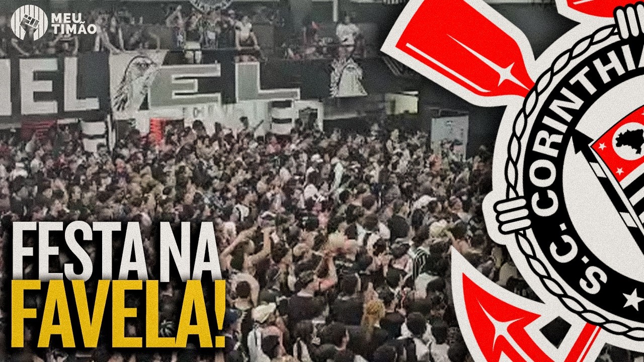 OLHA COMO A FIEL COMEMOROU OS GOLS DO CORINTHIANS CONTRA O VASCO NA QUADRA DOS GAVI&Otilde;ES DA FIEL