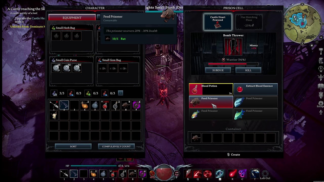 V RISING How to Kill Grethel the Glassblower & Leandra the Shadow Priestess with DerekTheRed