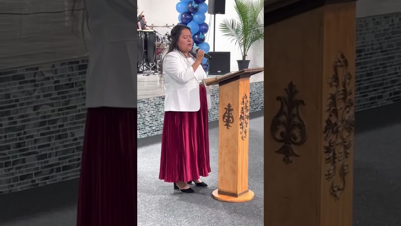 Soy redimido canta la pastora Miriam