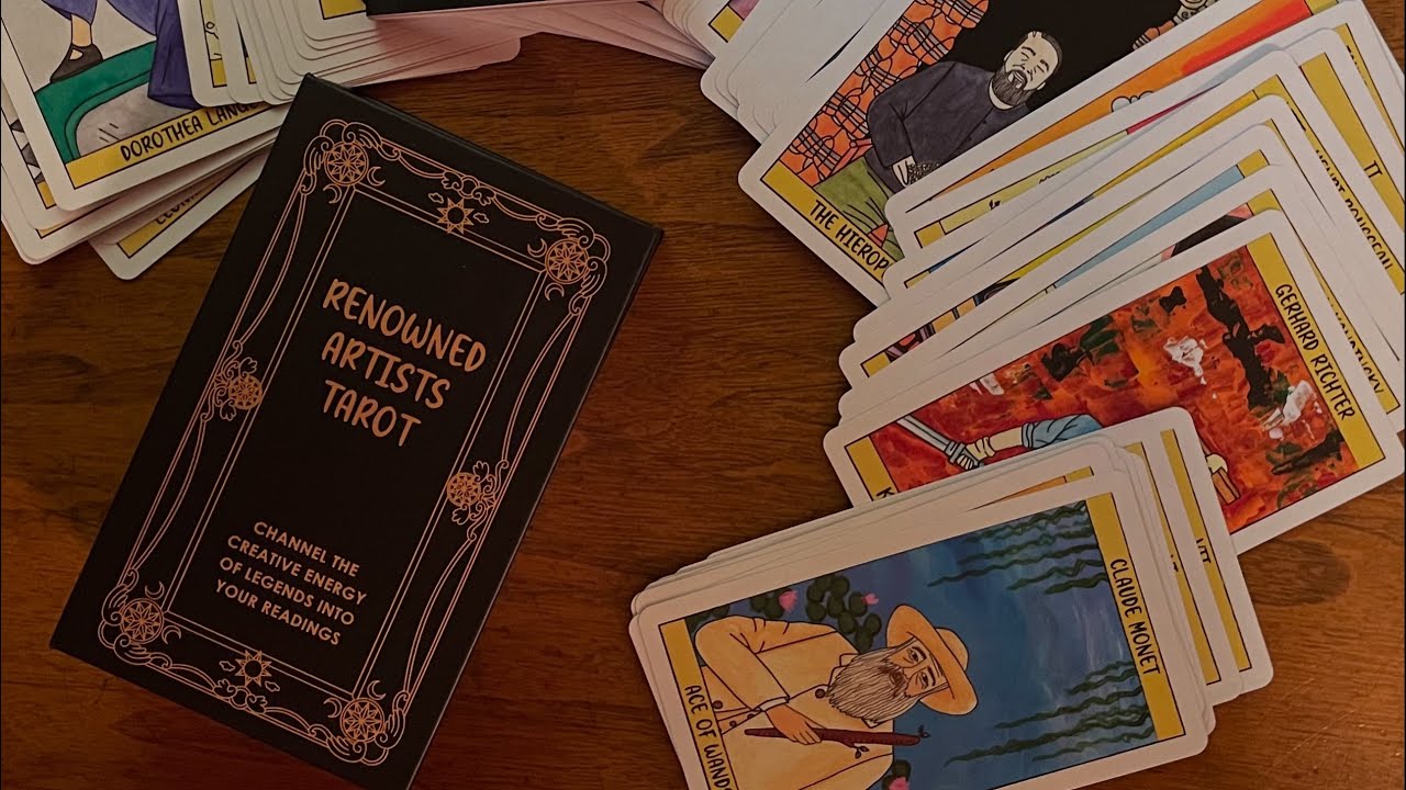 Renowned Artists Tarot - Artists honoring Artists!  Kickstarter Deck Flip Through