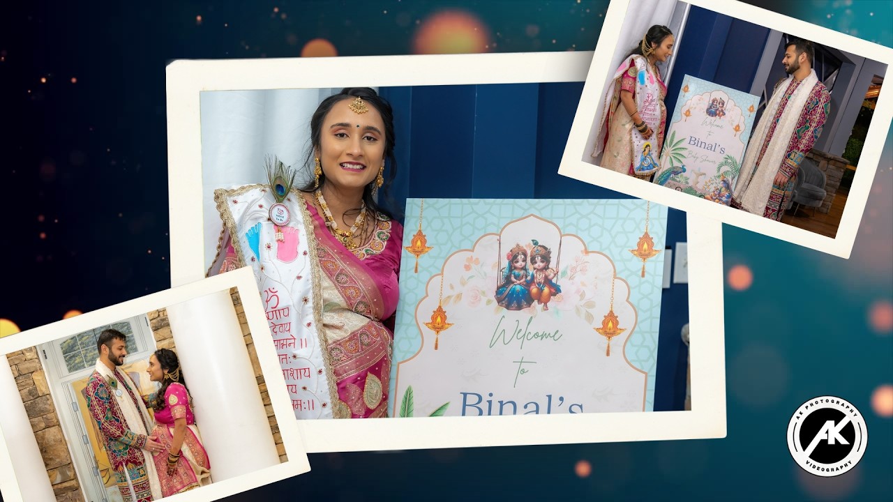 Gujarati Godh Bharai | Binal & Raj Baby Shower | Cumming GA | AK Photography