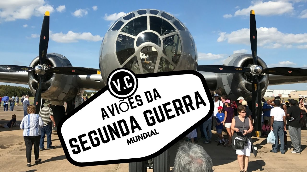 SHOW DE AVIÕES da segunda guerra mundial